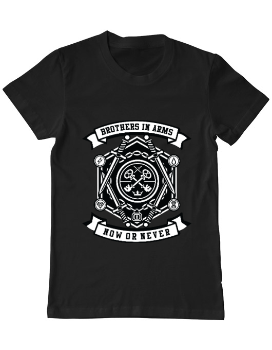 Tricou adler barbat keys negru