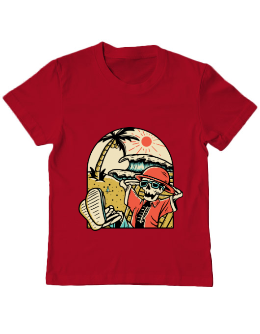 Tricou adler copil have a break rosu