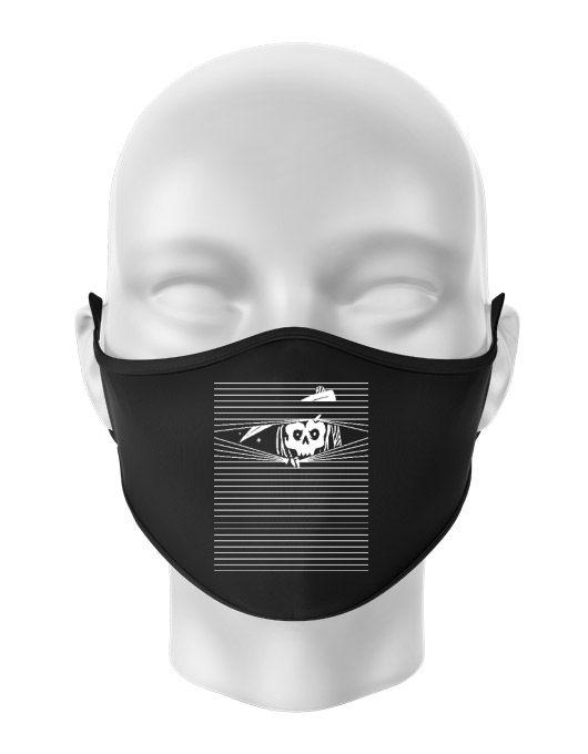 Masca personalizata reutilizabila lurk negru