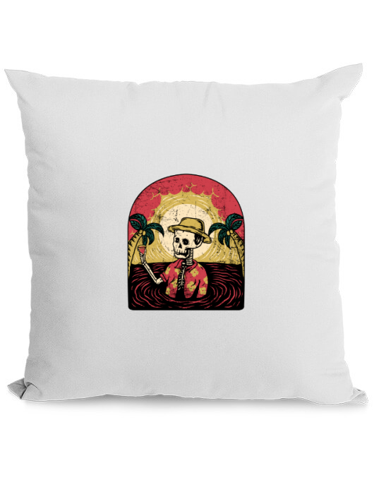 Perna personalizata welcome to my paradise alb