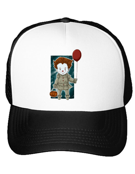 Sapca personalizata little clown alb
