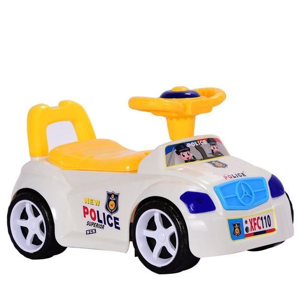 Olita Masinuta pentru copii cu volan alba