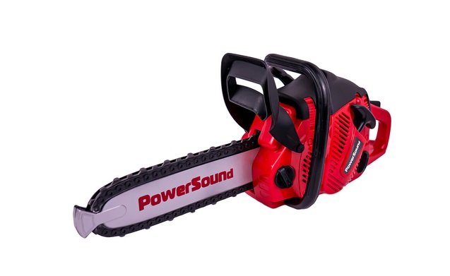 Drujba de jucarie pentru copii cu sunet si lant miscator