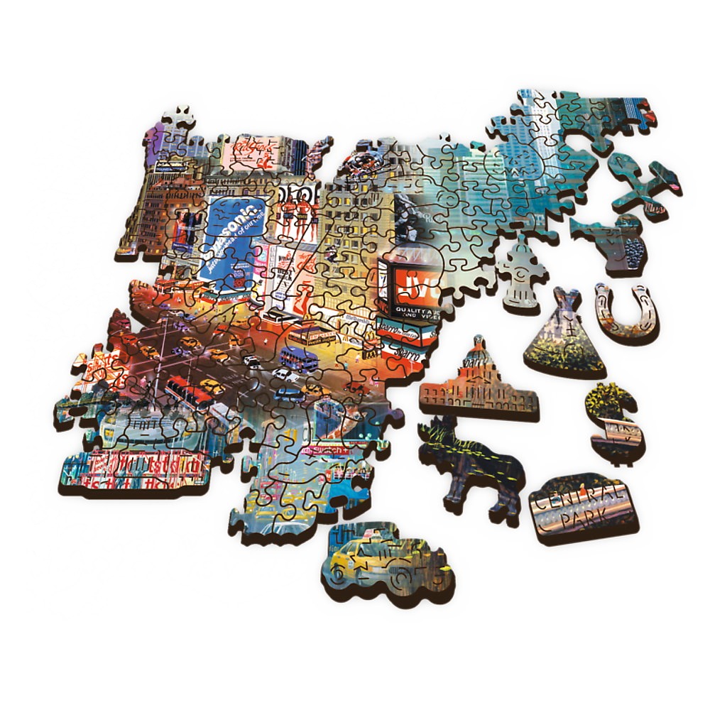 Puzzle din lemn 1000 piese trefl - new york