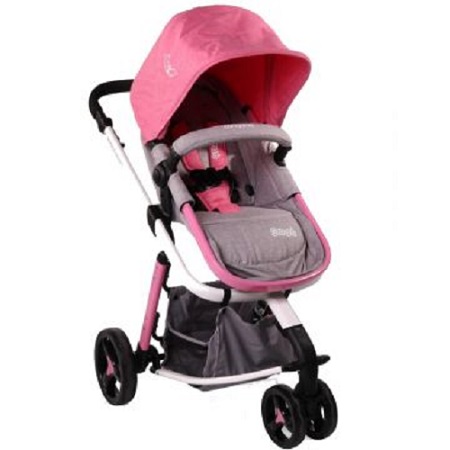 Carucior transformabil 2 in 1 Cangaroo Sarah - roz