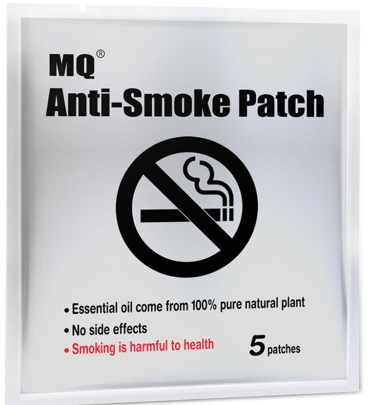 Set 30 Plasturi Anti-Fumat MQ, Tratament pe Baza de Plante Naturale, Reduce Dependenta de Tigari