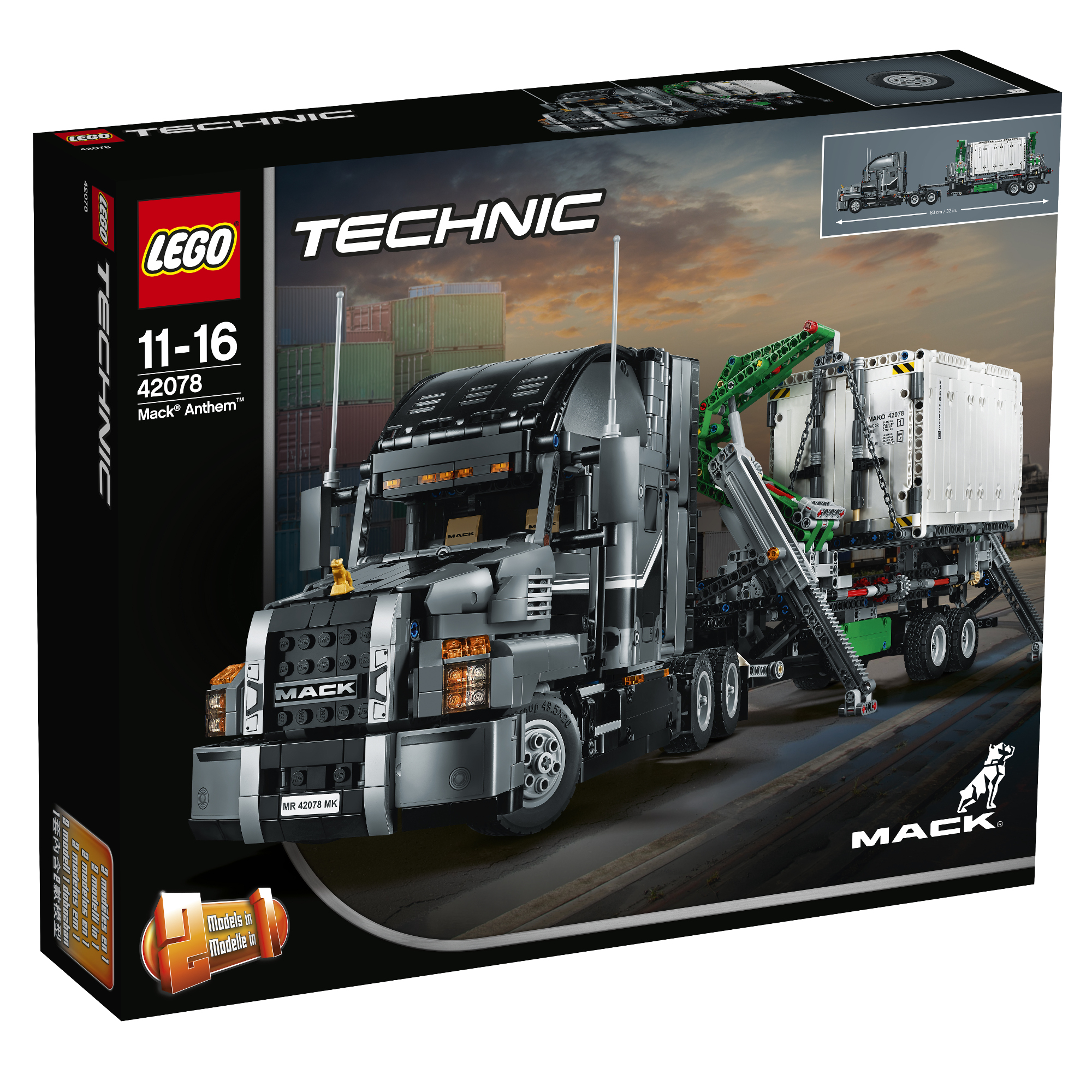 LEGO® Technic Mack® Anthem™ 42078