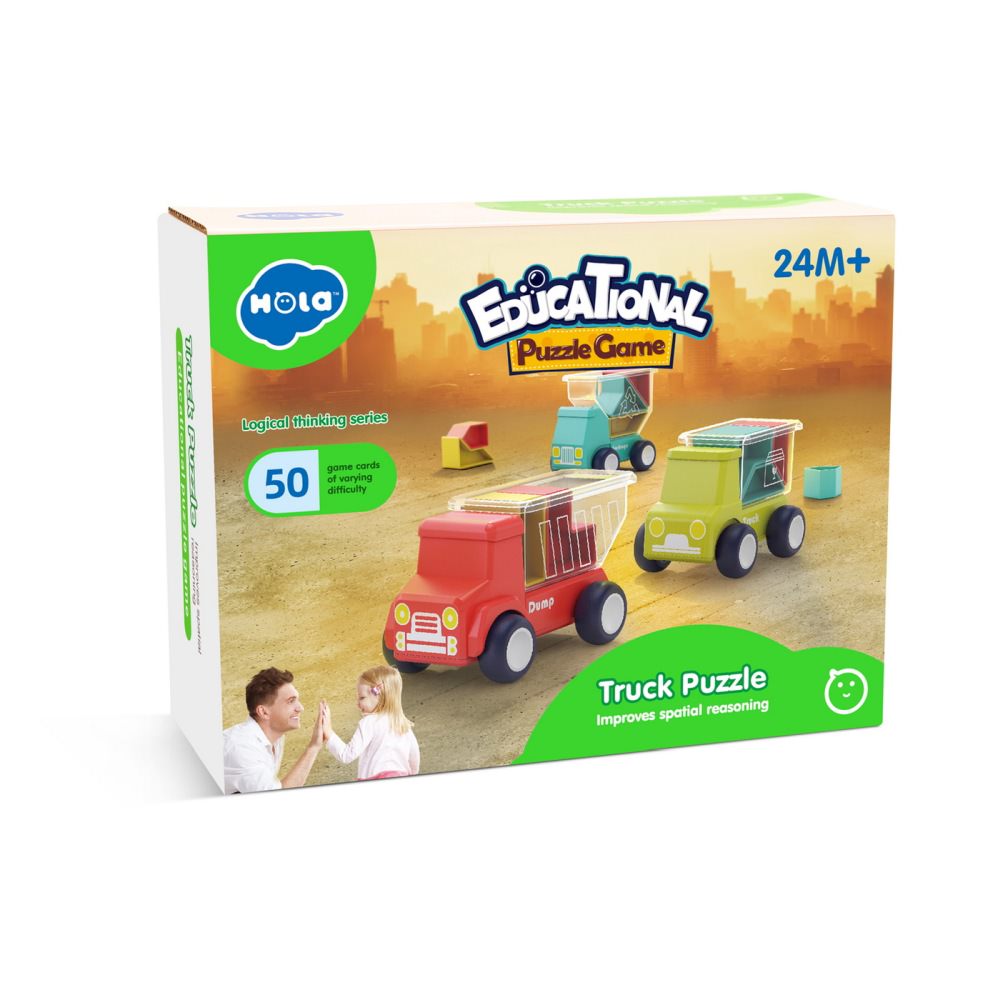 Jucarie educativa hola toys - camionul buclucas