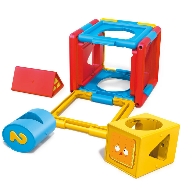 Jucarie educativa hola toys - cubul logic