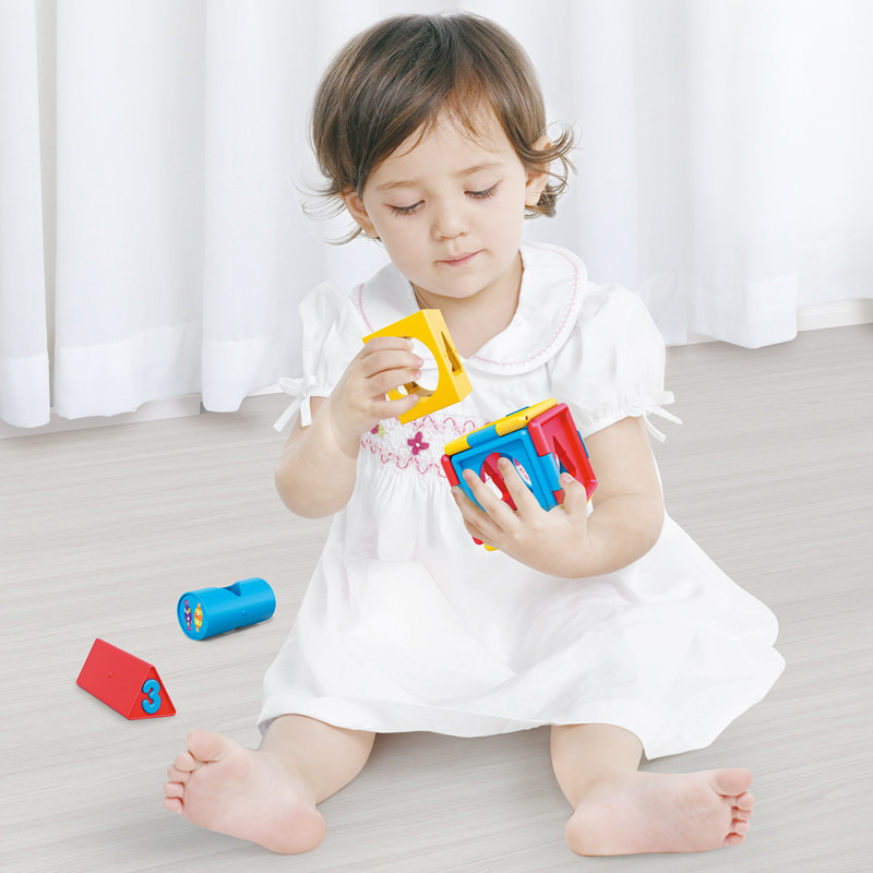 Jucarie educativa hola toys - cubul logic