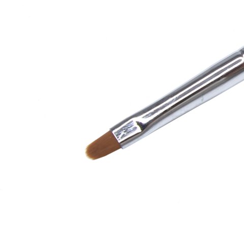 Pensula pentru gel, Global Fashion, forma ovala, 4