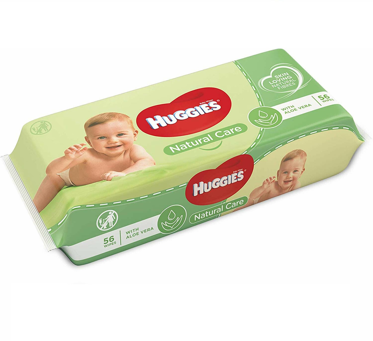 Servetele umede Huggies Natural Care 56 buc