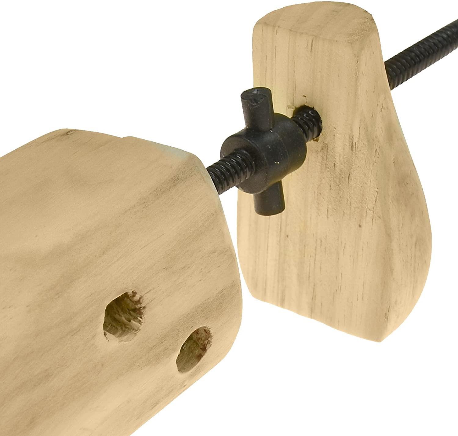 Set sanuri din lemn masiv de pin, 2 bucati, 1 pereche, marime 6-12 UK, LPC1316