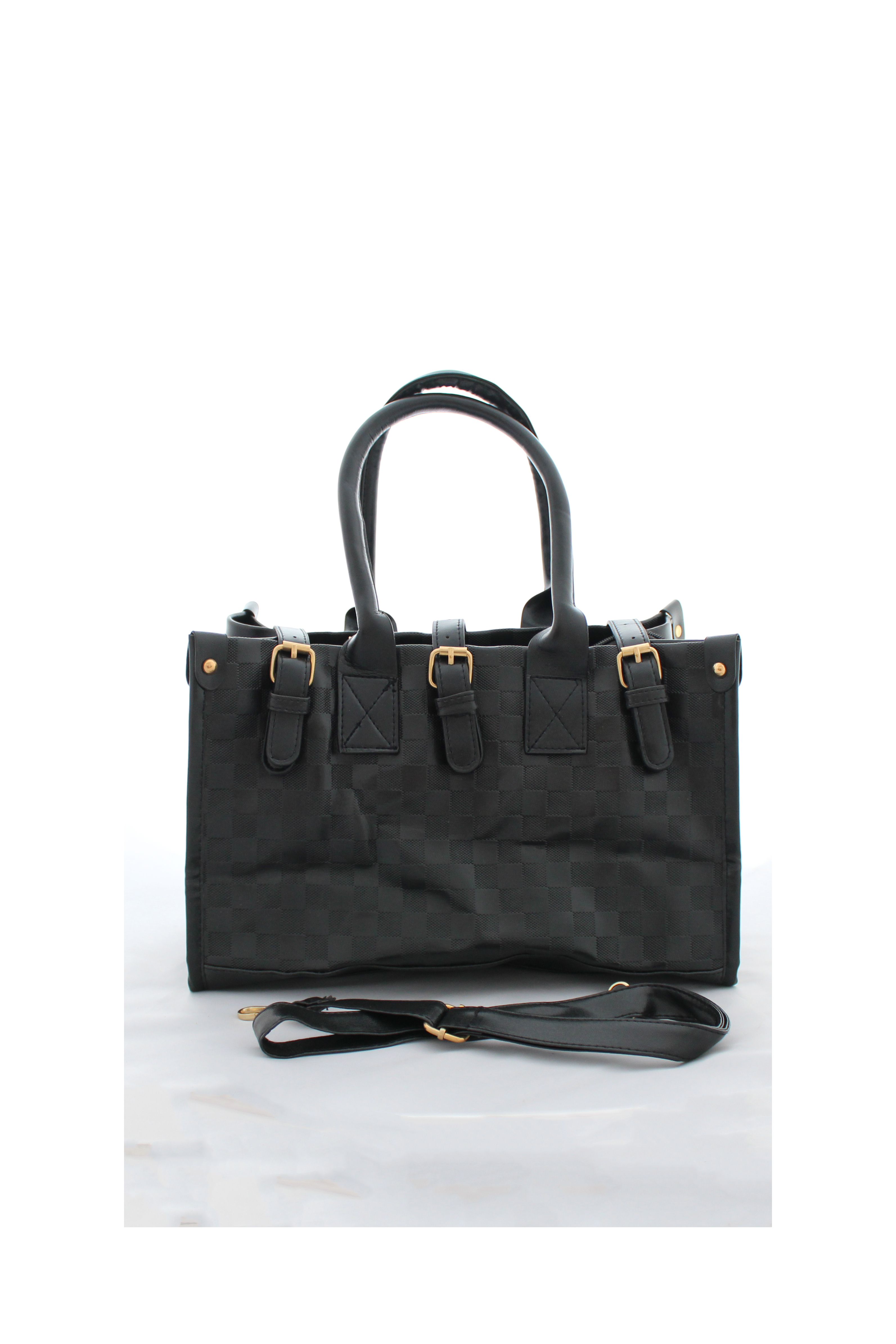 Geanta dama, bareta detasabila, Negru, LS00141