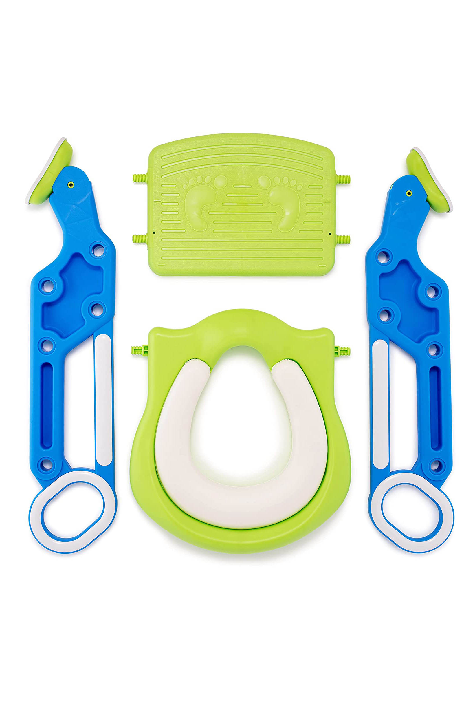 Reductor pentru toaleta cu scarita, verde/albastru, 400249