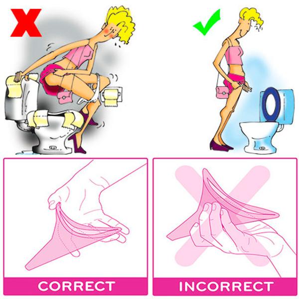 Dispozitiv urinal femei, VIVO