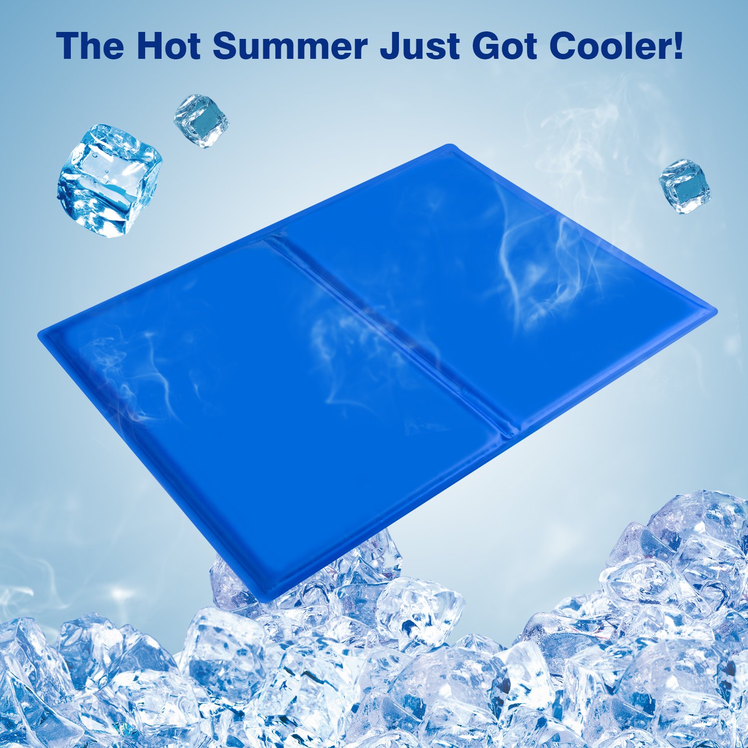 Patura termica cu gel pentru animale de companie, Cooling Pet Mat, 30 x 40 cm, Small