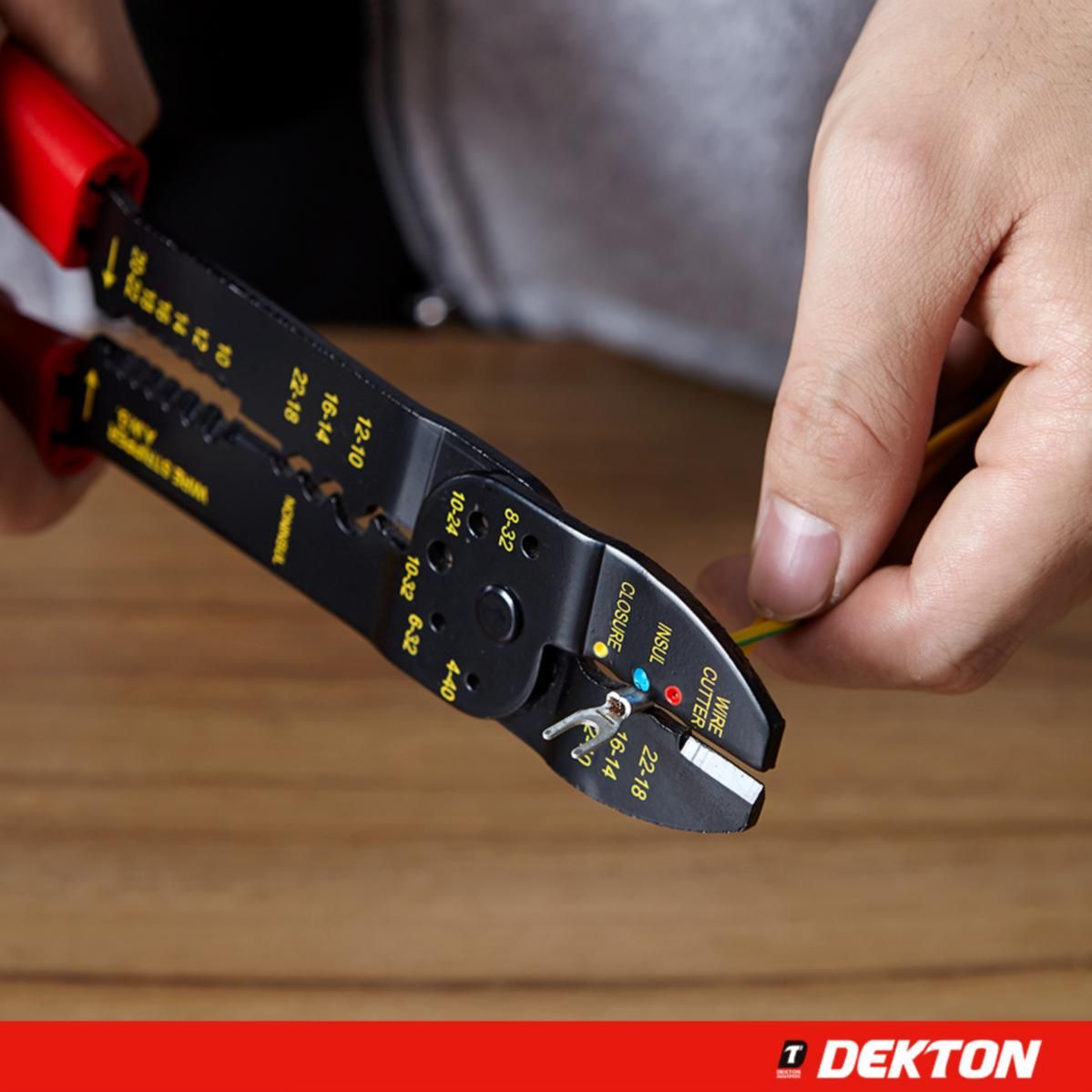 Cleste pentru dezizolat, taiat si sertizat Dekton, DT20710