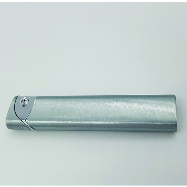 Bricheta metalica argintie slim antivant