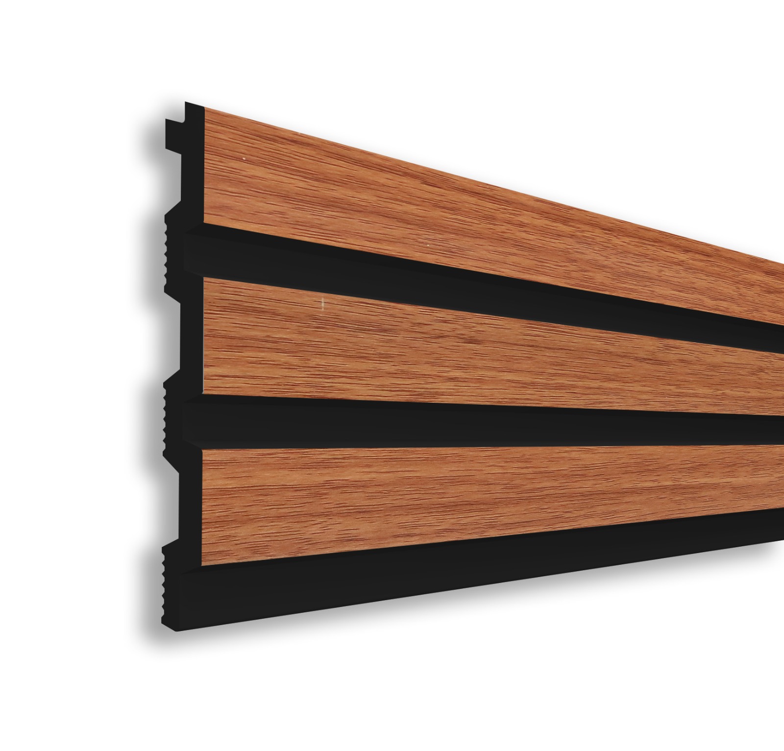 Riflaj decorativ din duropolimer, imitatie lemn, 290 x 11,5 x 1,2 cm D 404-103