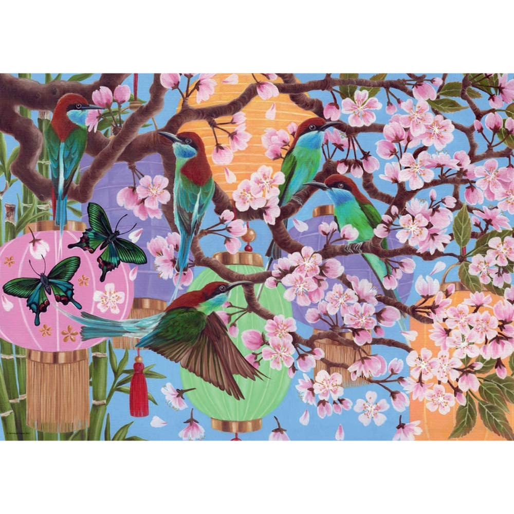 Puzzle flori de cires 1000 piese ravensburger