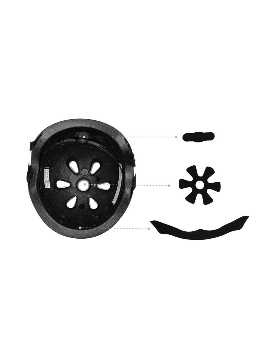 Casca bicicleta copii momi grey matt