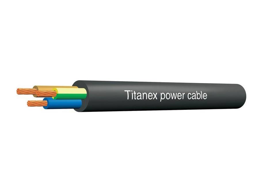 Cordon Prelungitor 9 m cablu Titanex 3x1,5mm  stecher/cupla schuko Bals