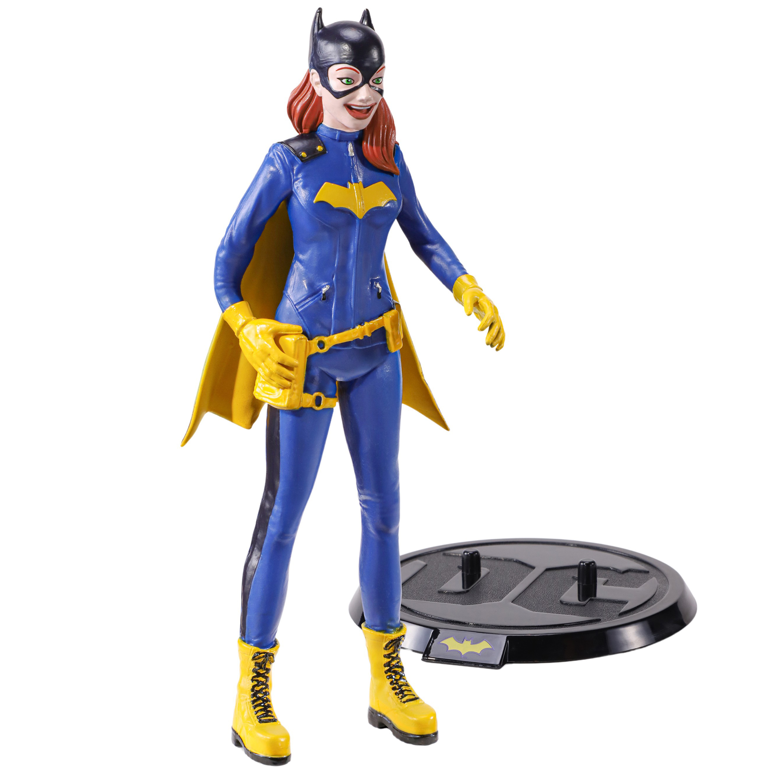 Figurina articulata ideallstore®, brave batgirl, editie de colectie, 19 cm, stativ inclus