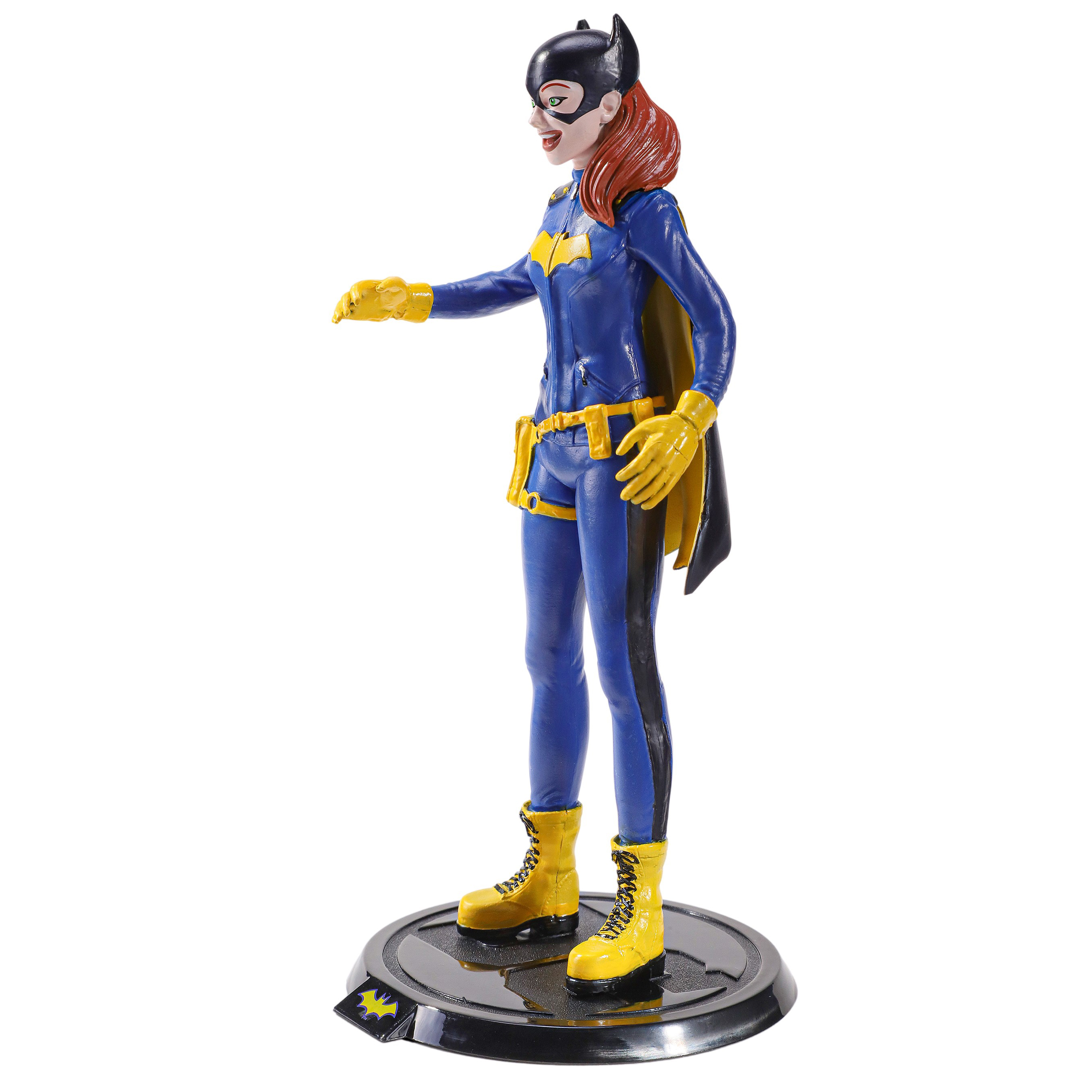Figurina articulata ideallstore®, brave batgirl, editie de colectie, 19 cm, stativ inclus