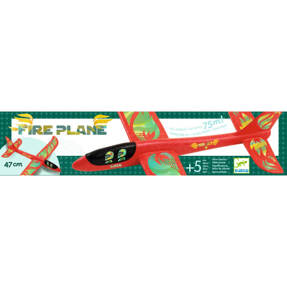 Avion de pompieri planor djeco