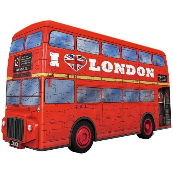 Puzzle 3d autobuz londra ravensburger 216 piese