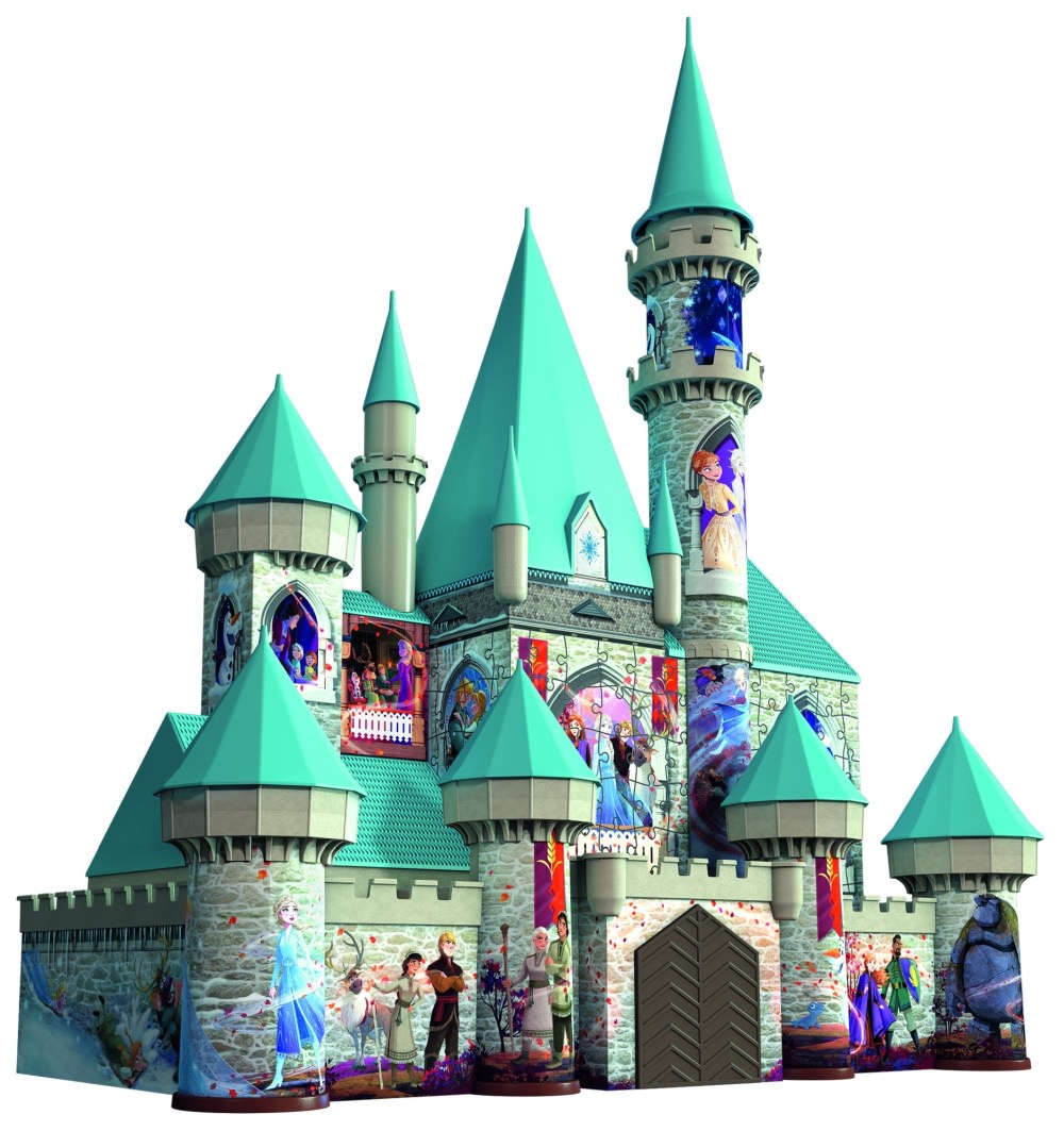 Puzzle 3d castel frozen ii 216 piese
