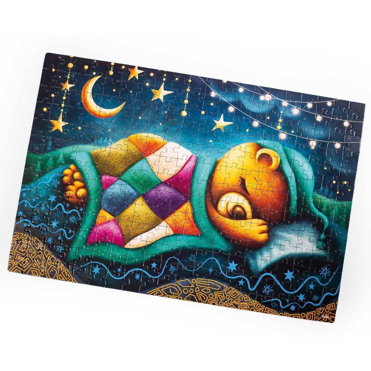 Puzzle sleeping bear, 32x47 cm, 260 piese de.tail dt200-01