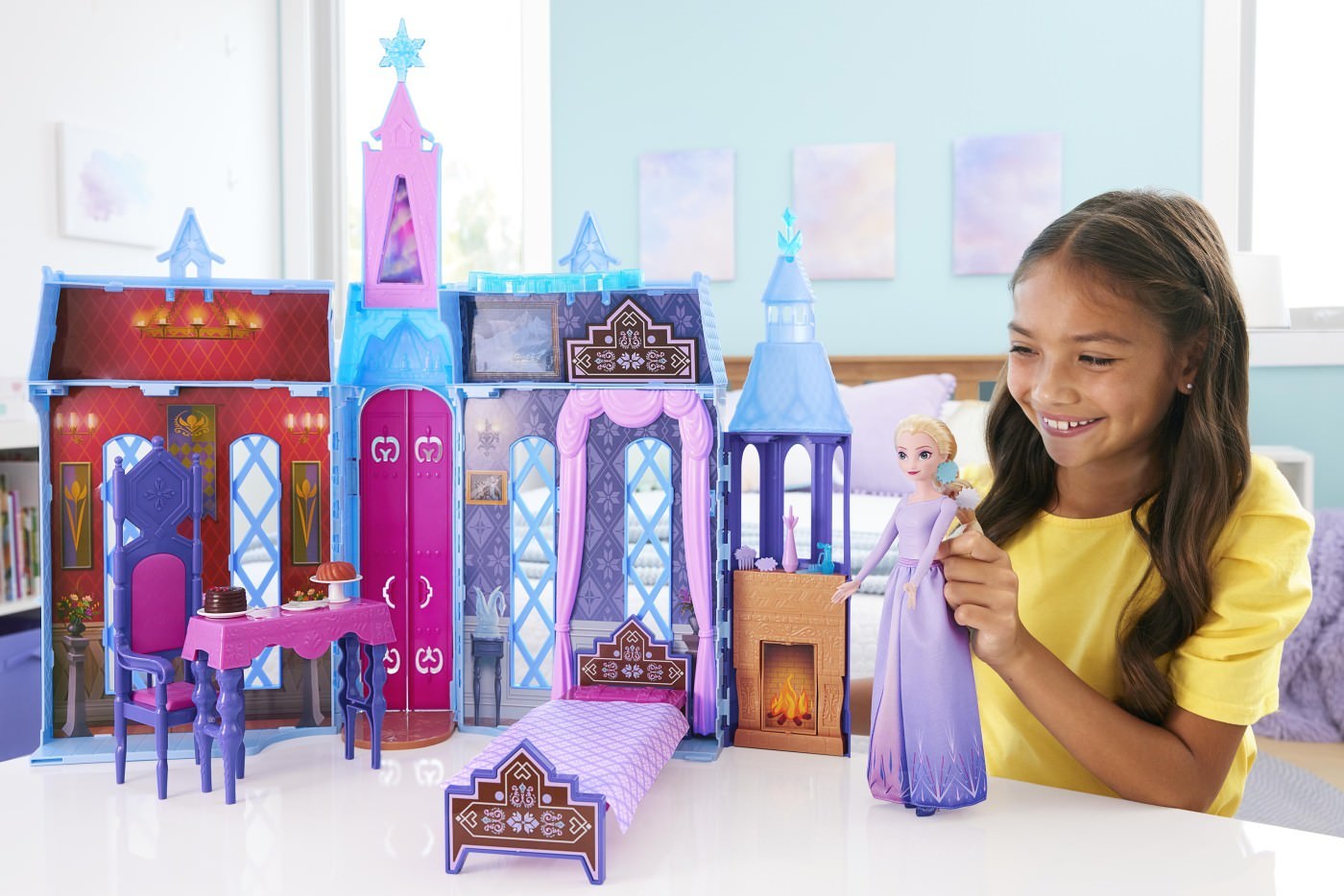 Castelul elsei din aredelle disney frozen