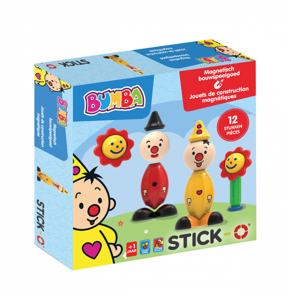 Joc cu magneti stick-o bumba 14 piese