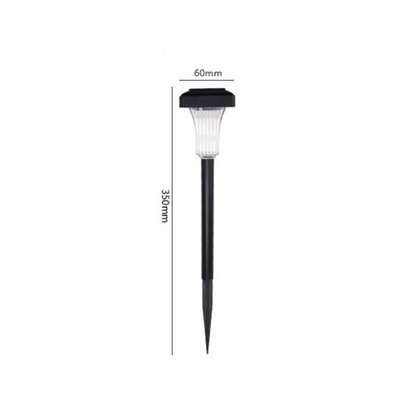 Set 4 lampi de gradina, incarcare solara, alb cald