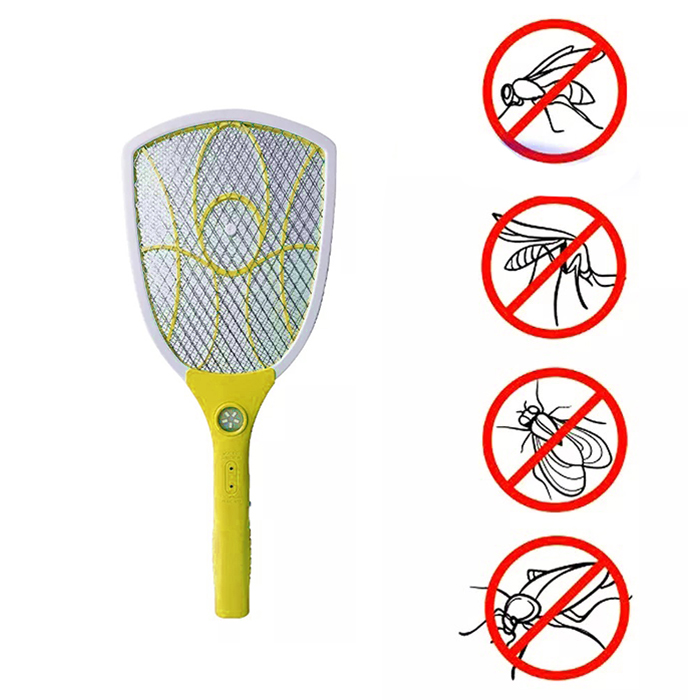 Paleta electrica anti insecte, iluminare led, usb, 4 modele