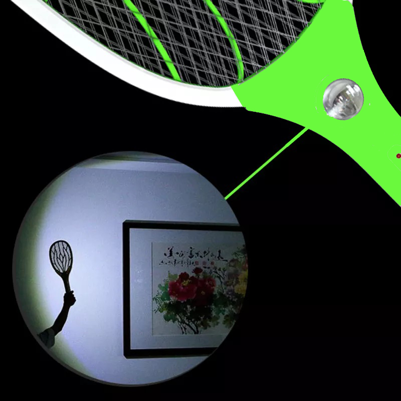 Paleta electrica anti insecte, iluminare led, usb, 4 modele