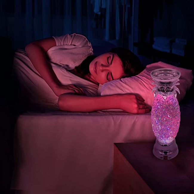 Lampa led decorativa c108, rgb, eleganta, 3 culori, 24cm