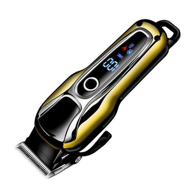 Aparat de tuns profesional e020, 5w, lame inox, ecran led