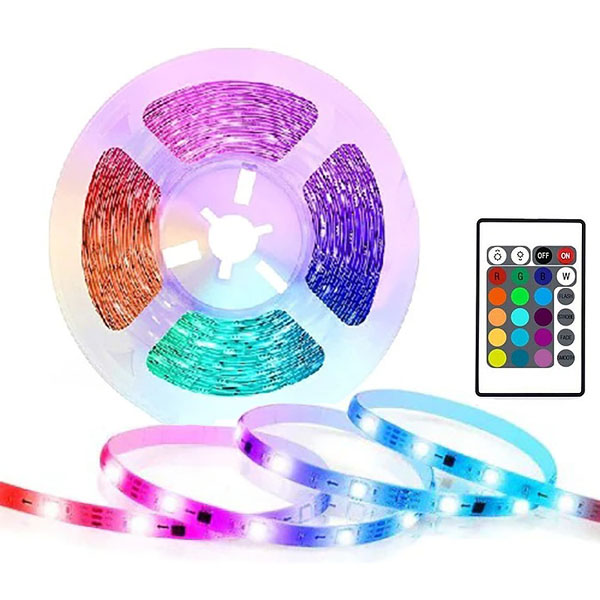 banda led rgb, telecomanda, 5m, dt50