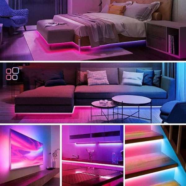 banda led rgb, telecomanda, 5m, dt50