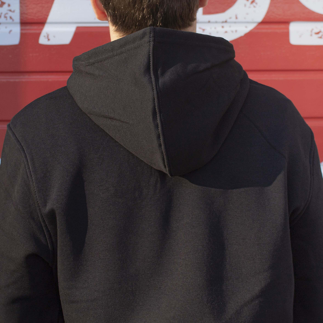 Hanorac personalizat negru unisex never forget