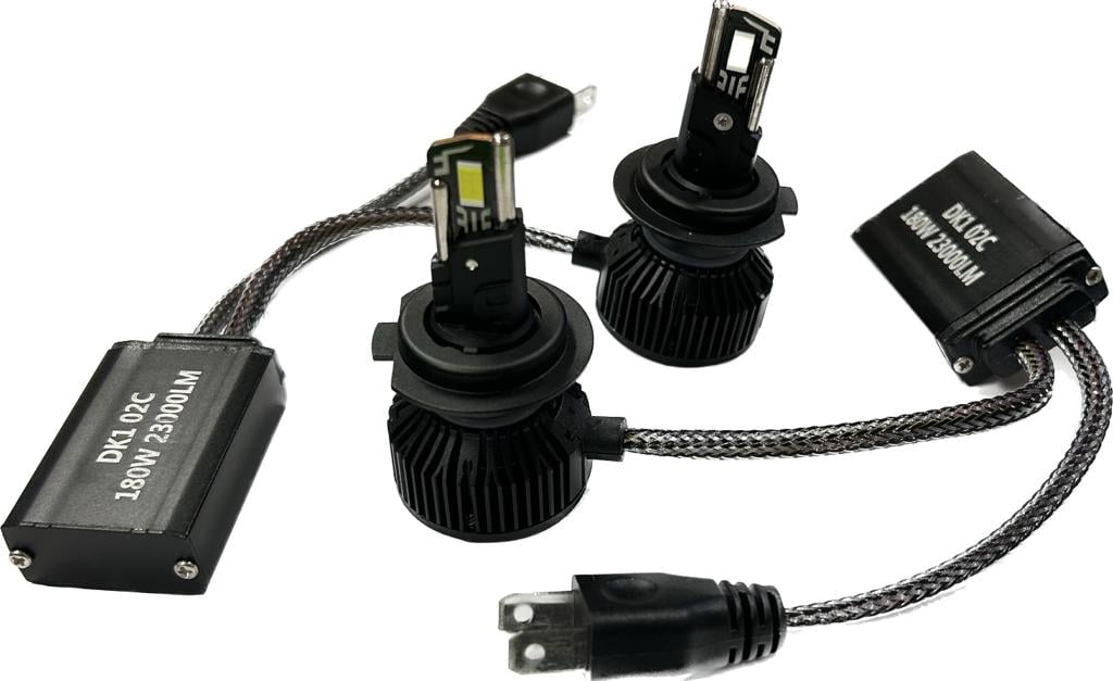 Set 2 becuri led, dk1, 180w, 6000k, canbus, fara eroare