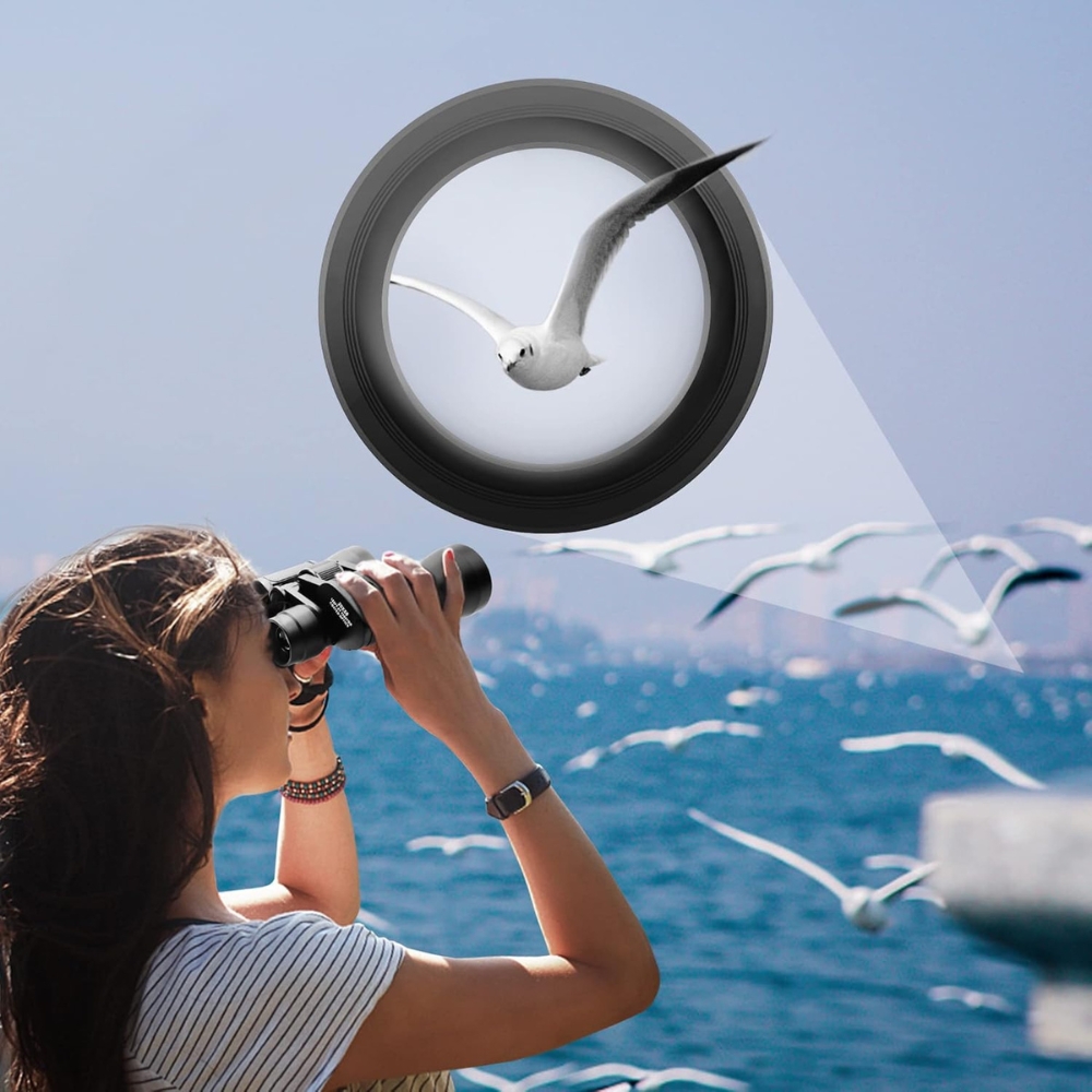 Binoclu 20x bk7, lentila 50mm, camp vizual 168/2000m, geanta