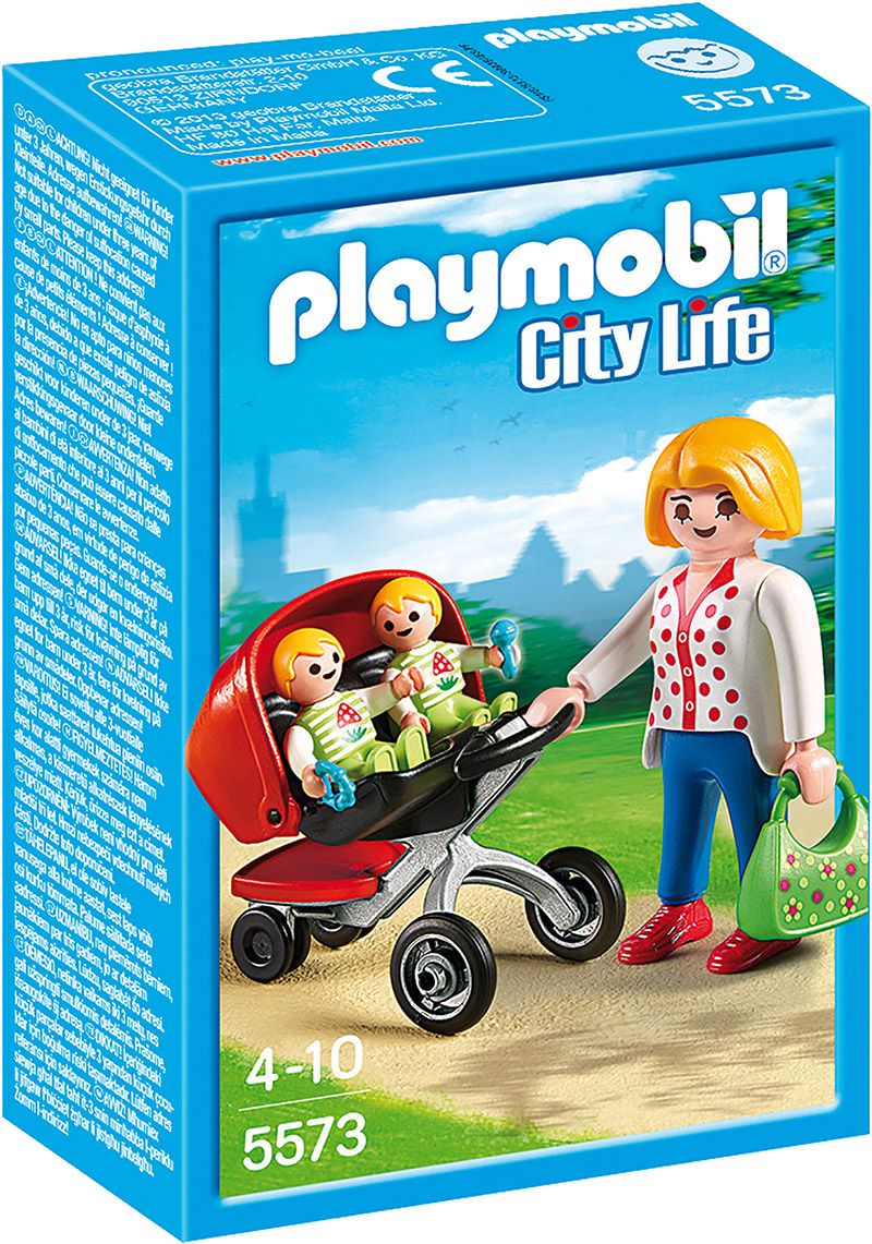 Playmobil city life - carucior cu gemeni