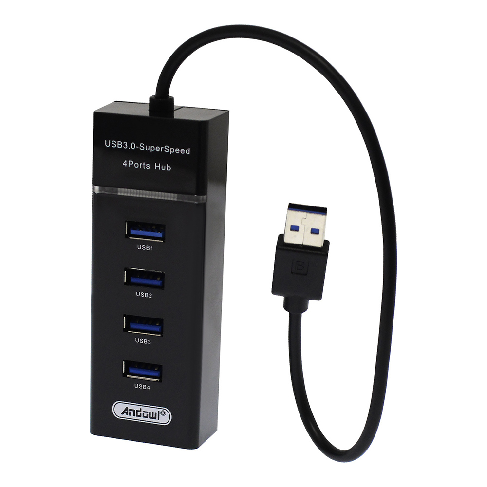 Hub 4 port usb 3.0, q303, led
