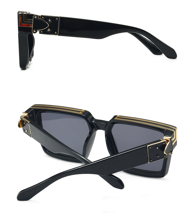 Ochelari de soare unisex supercool luxury summerwind uv400 negru