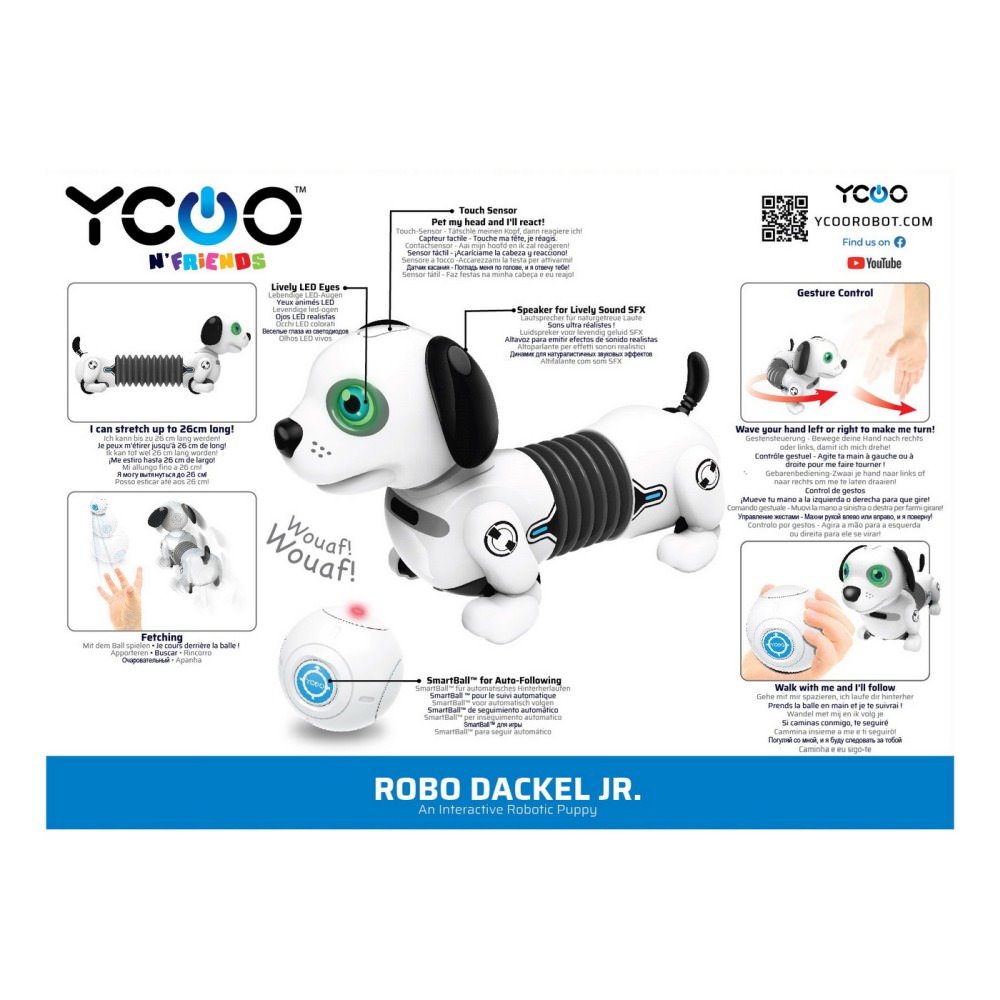 Robot electronic catel dackel junior silverlit