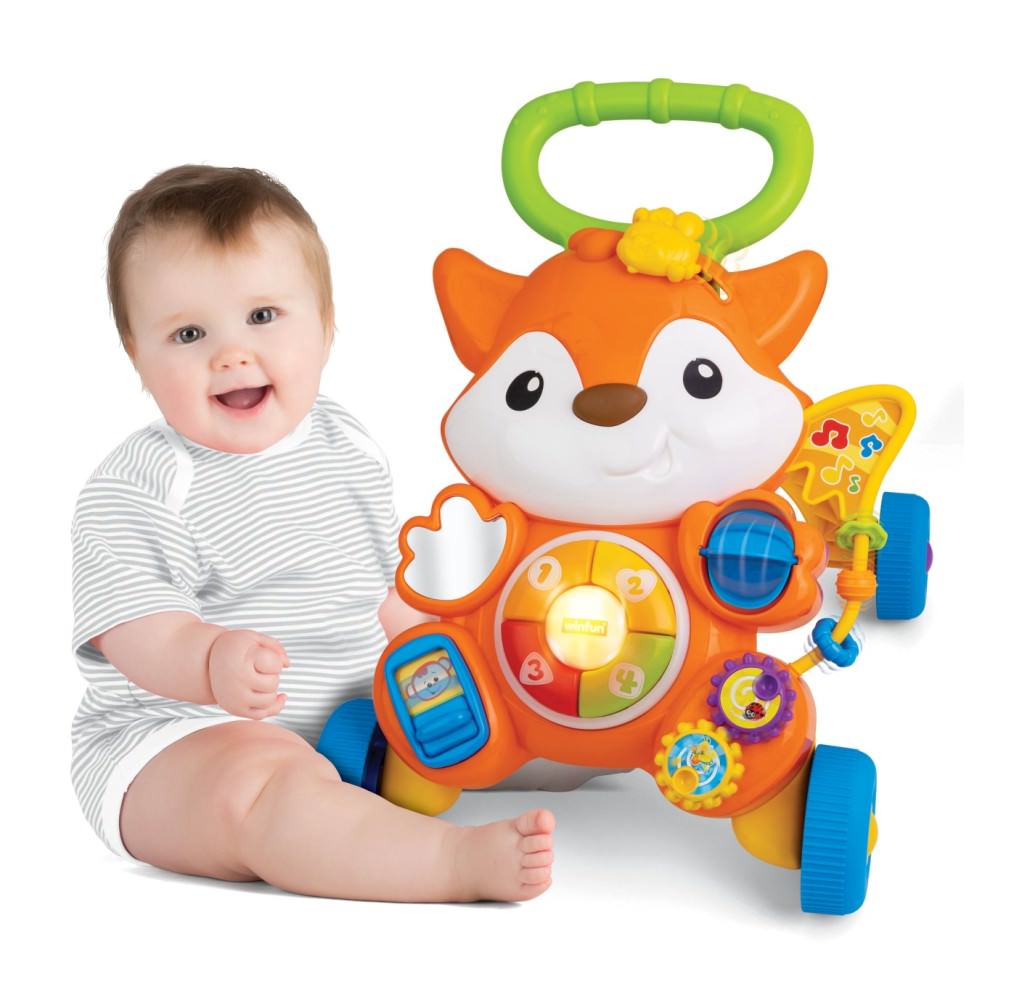 Antemergator vulpe cu lumini si sunete winfun